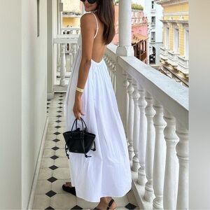NWT Commense Elegant White Maxi Dress